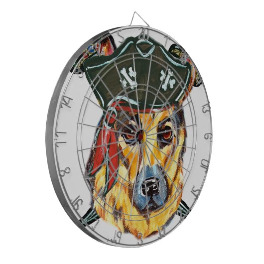 Pirate Dartscheibe (Vorderseite Links)