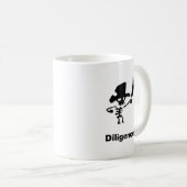 Pirate Diligence Kaffeetasse (VorderseiteRechts)