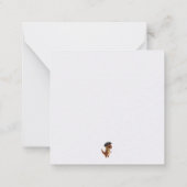 Pirate Dinosaur Valentinstag Karten (Rückseite)