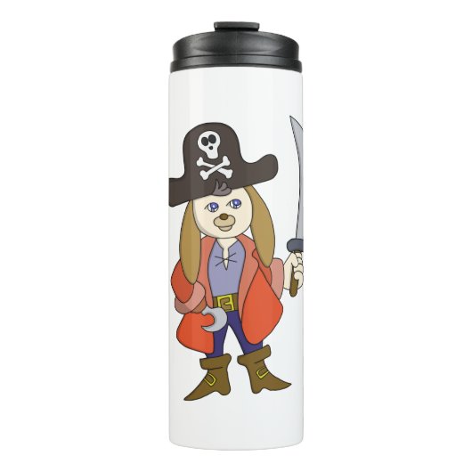 Pirate Dog Thermosbecher (Vorderseite)