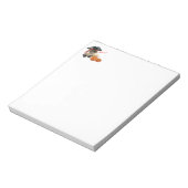 Pirate Doggie Notizblock (Rotiert)