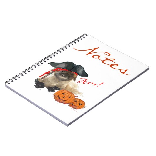 Pirate Doggie Notizblock (Linke Seite)