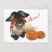 Pirate Doggie Postkarte (Vorderseite)