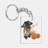 Pirate Doggie Schlüsselanhänger (Vorderseite links)