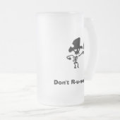 Pirate dont läuft oft mattglas bierglas (VorderseiteRechts)