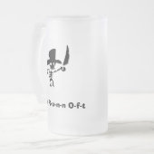 Pirate dont läuft oft mattglas bierglas (Vorderseite Links)