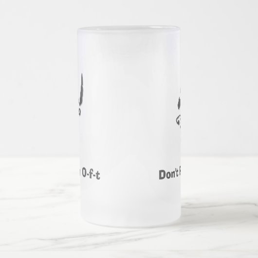 Pirate dont läuft oft mattglas bierglas (Mittel)