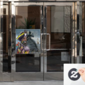 Pirate Dream Window Cloning Fensteraufkleber (Büro Tür)