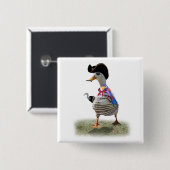Pirate Duck Button (Vorne & Hinten)