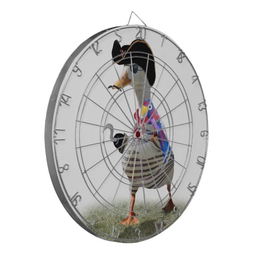 Pirate Duck Dartscheibe (Vorderseite Links)