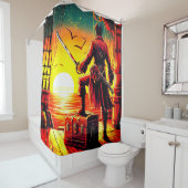 Pirate Duschvorhang (Beispiel)