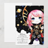 Pirate Einladung (Vorne/Hinten)