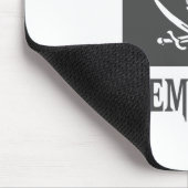 Pirate Epidemiologin Mousepad (Ecke)