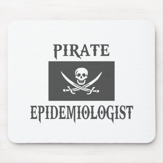 Pirate Epidemiologin Mousepad (Vorne)