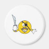 Pirate Face Magnet (Vorne)