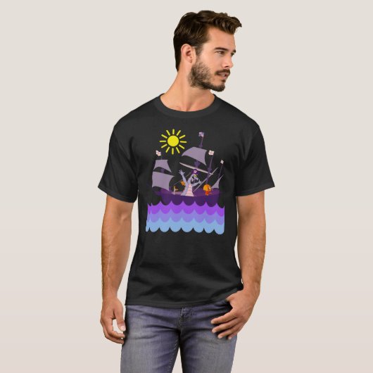 Pirate Figment Classic T - Shirt (Vorne ganz)