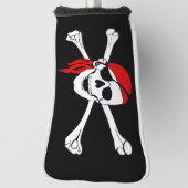 Pirate Flag Golf Head Cover Headcover (Rotieren 90)