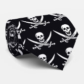 Pirate Flag Jack Rackham - Calico Jack Krawatte (Gerollt)
