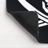 Pirate Flag Jack Rackham Mousepad (Ecke)