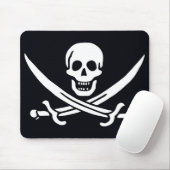 Pirate Flag Jack Rackham Mousepad (Mit Mouse)