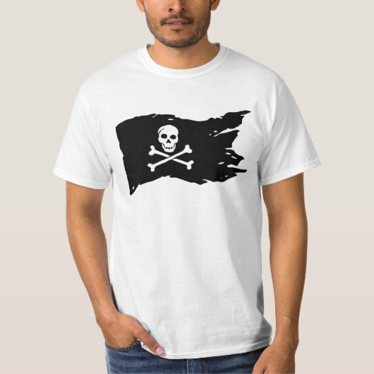PIRATE FLAG VATER MENS T - SHIRT (Vorderseite)