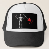PIRATE-FLAGBLACKBEARD TRUCKERKAPPE (Vorderseite)