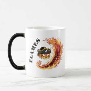 Pirate Flames Tasse - Fiery Swashbuckling Design