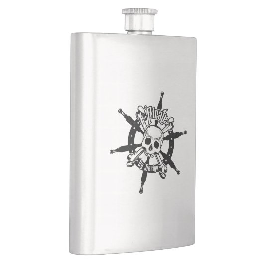 Pirate Flask Steel Flachmann (Rechts)