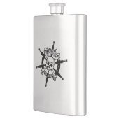Pirate Flask Steel Flachmann (Links)