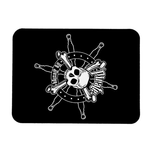 Pirate Foto Magnet (Horizontal)