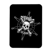 Pirate Foto Magnet (Vertikal)