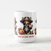 Pirate French Bulldog Halloween Frenchie Mom Kaffeetasse (Mittel)