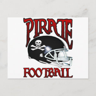PIRATE-FUSSBALL POSTKARTE