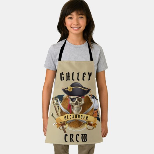 Pirate Galley Crew personalisieren Schürze (Insitu)