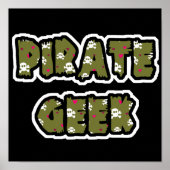 Pirate Geek Poster (Vorne)