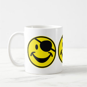 Pirate gelb + Ihr Backg. Ideen Kaffeetasse