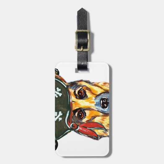 Pirate Gepäckanhänger (Vorderseite vertikal)