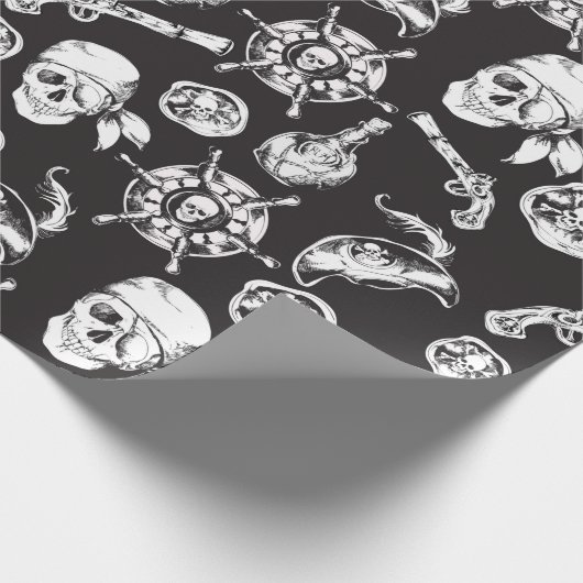Pirate Geschenkpapier (Ecke)