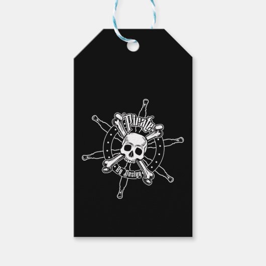 Pirate Gift Tag Geschenkanhänger (Vorderseite)