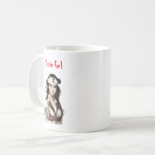 Pirate Girl Coffee Tasse (Vorderseite Links)