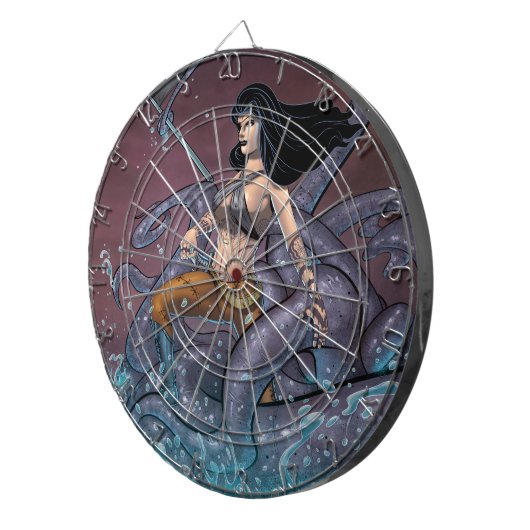 Pirate Girl Dartscheibe (Vorderseite rechts)