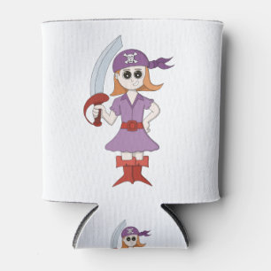 Pirate Girl Dosenkühler