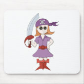 Pirate Girl Mousepad (Vorne)