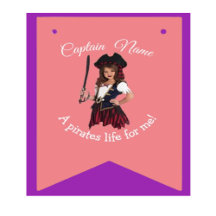 Pirate Girl Pink Thema