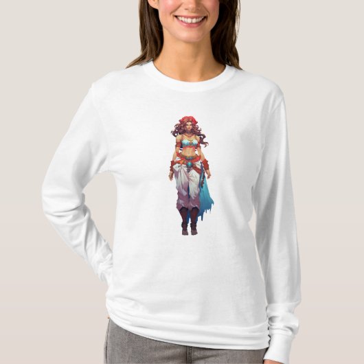Pirate Girl T-Shirt (Vorderseite)
