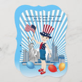 Pirate Girl Treasure Karte Geburtstagsparty (Vorne/Hinten)