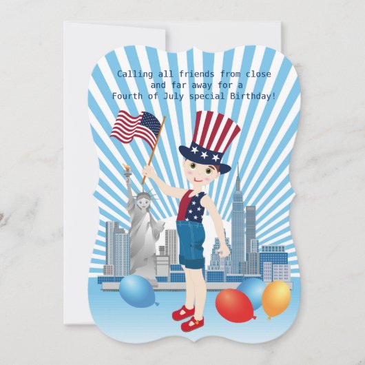 Pirate Girl Treasure Karte Geburtstagsparty (Vorderseite)