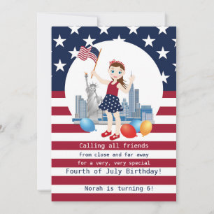 Pirate Girl Treasure Karte Geburtstagsparty