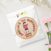 Pirate Girl Treasure Karte Geburtstagsparty Geschenktütchen (Versiegelt)