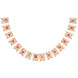 Pirate Girl Treasure Karte Geburtstagsparty Wimpelkette